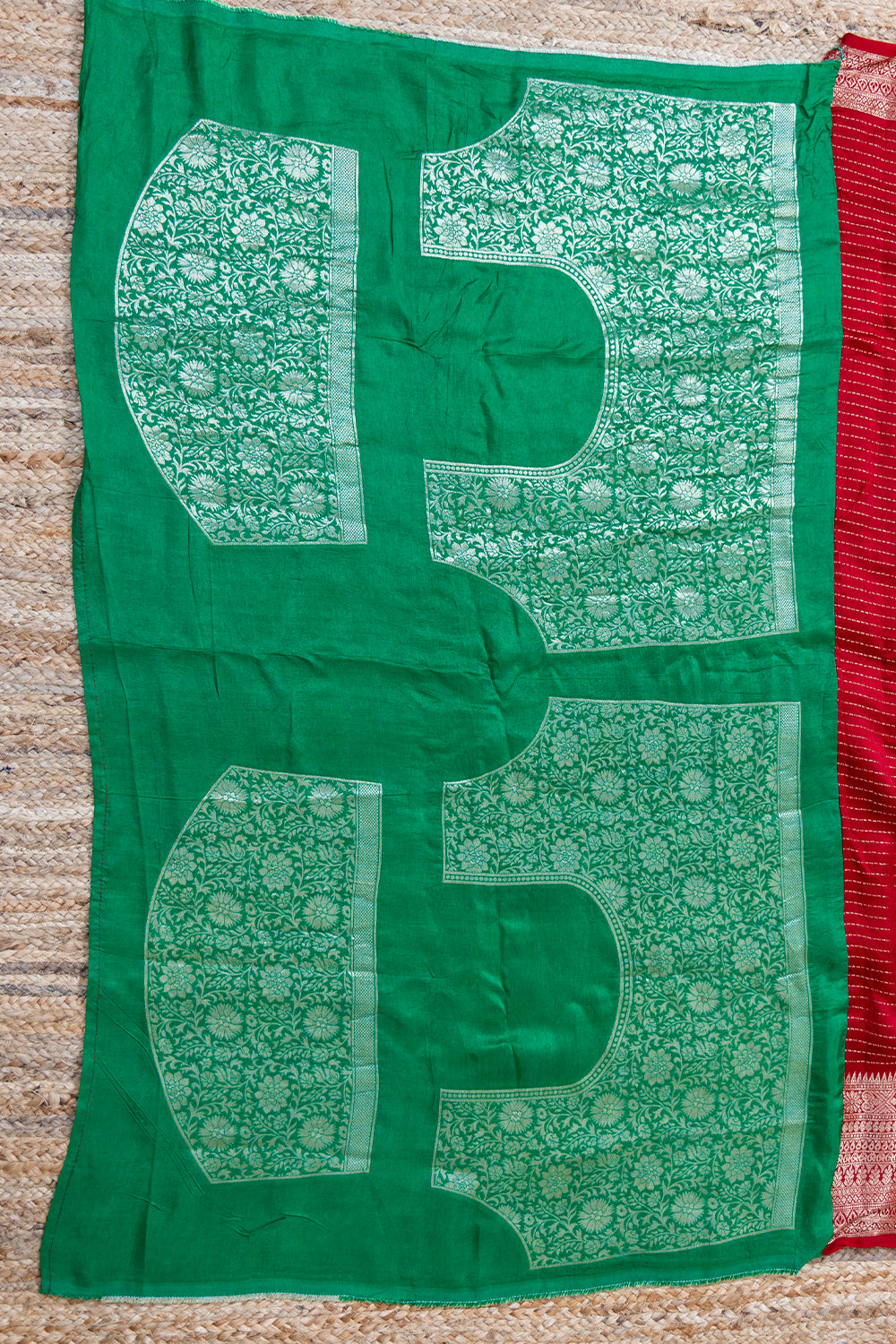 Green Blouse Piece