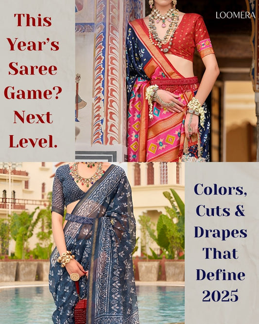 saree trends latest