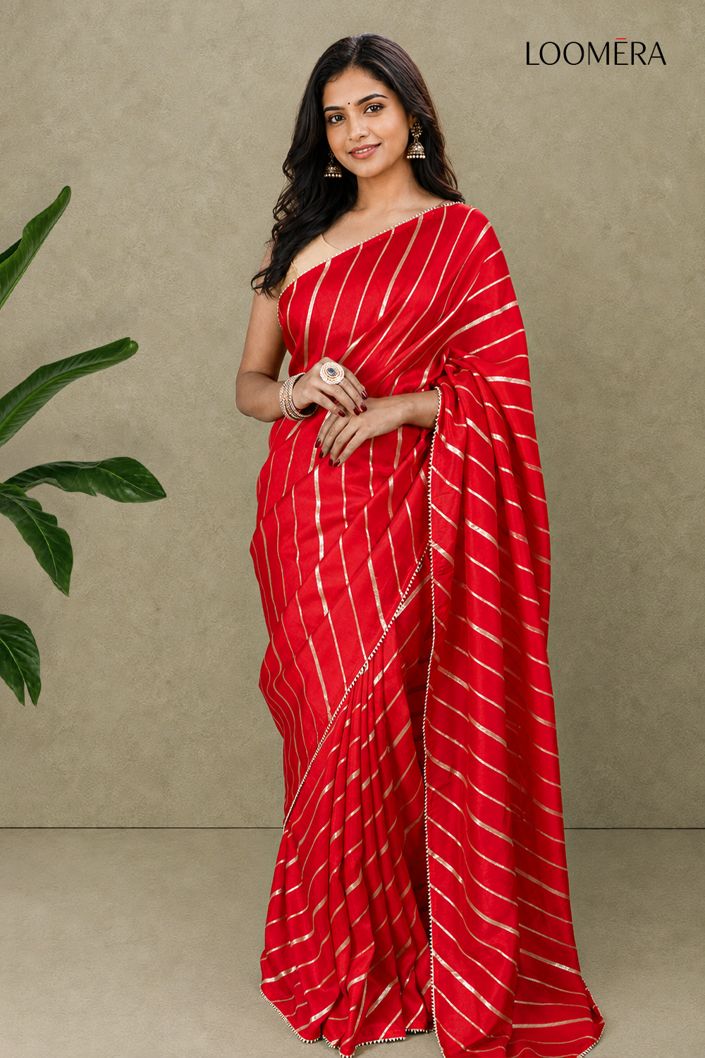 dola-silk-saree-red