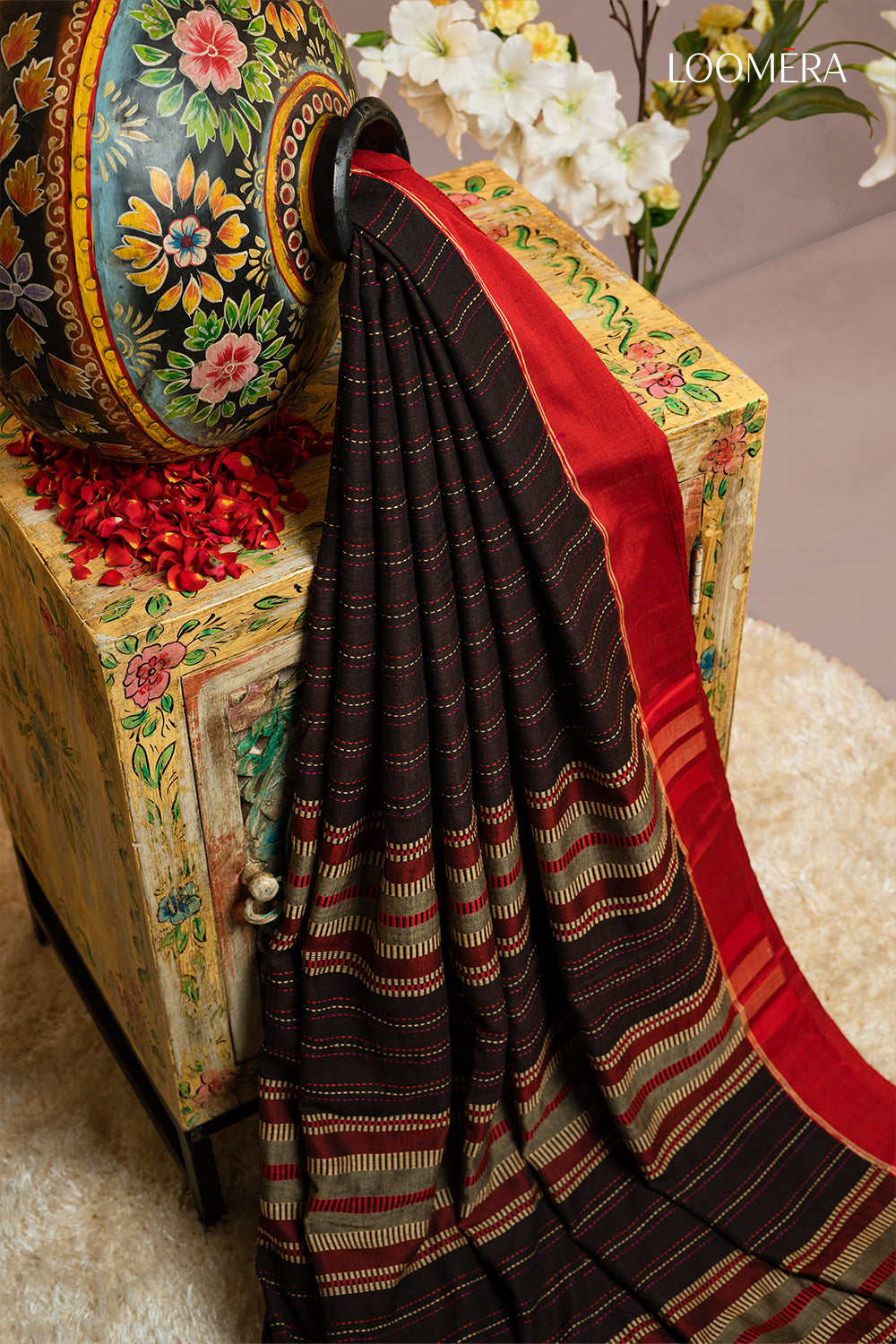 Cotton Saree with Handloom Mark