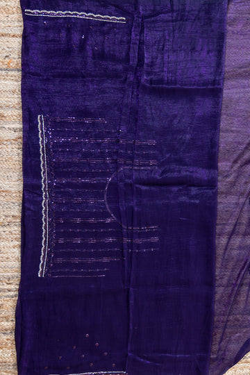 Dark Purple Blouse Piece