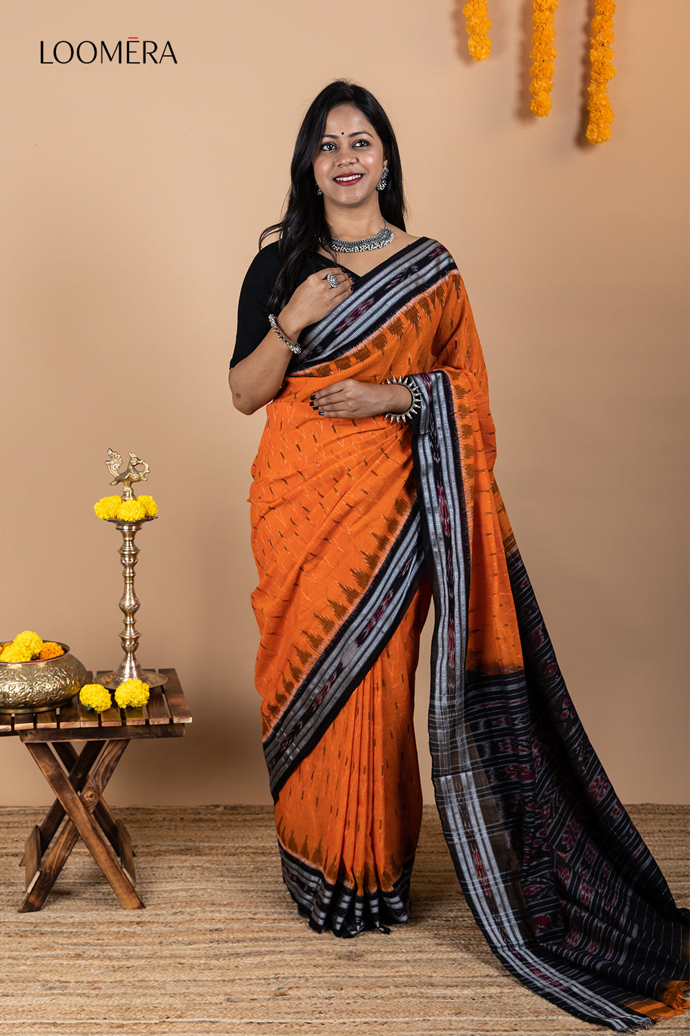 Ikat Cotton Saree