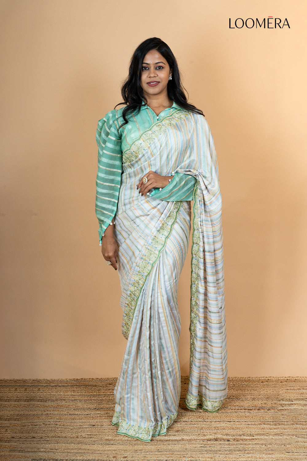 Jute Cotton Saree