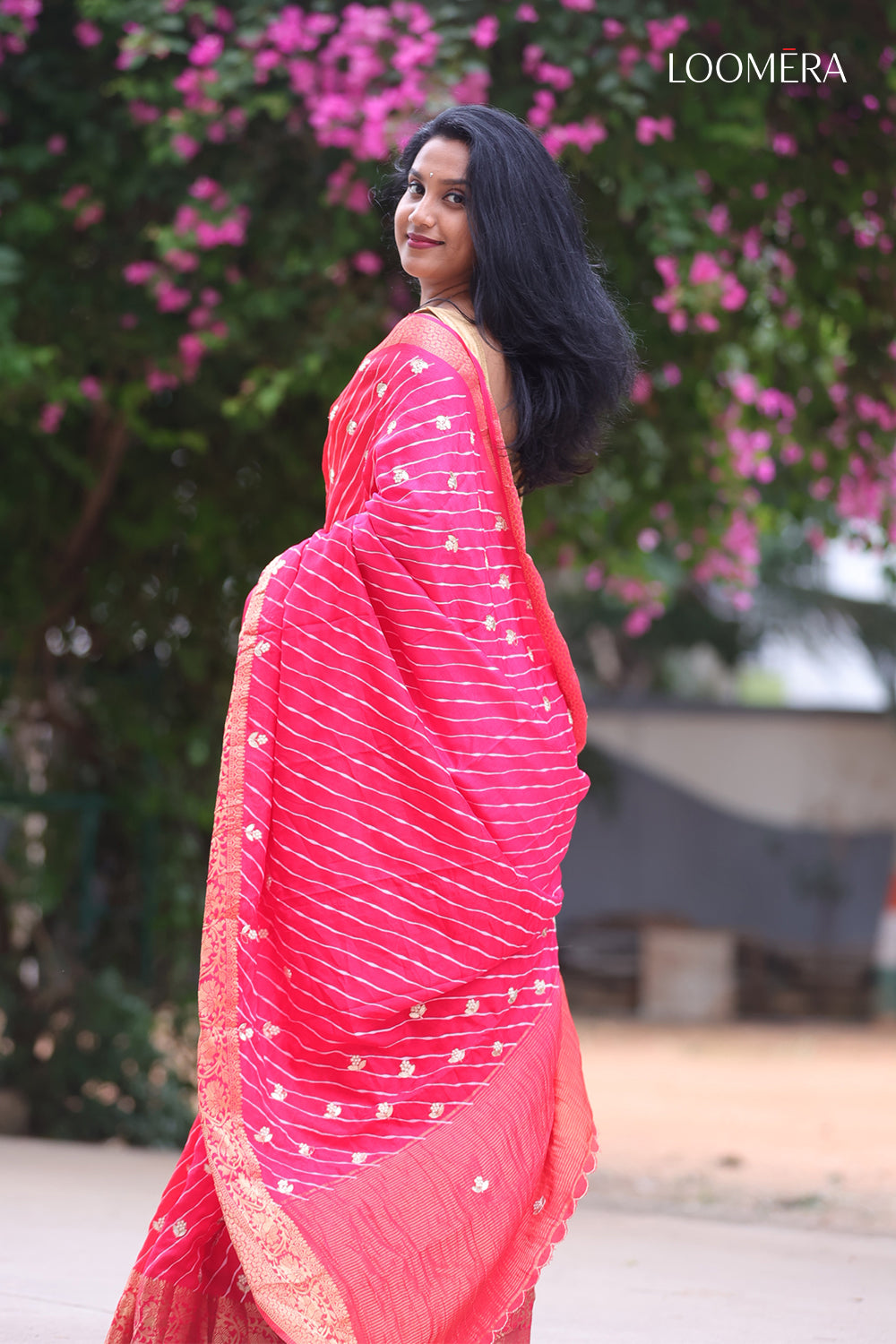 Modal Silk Saree with Gota Patti