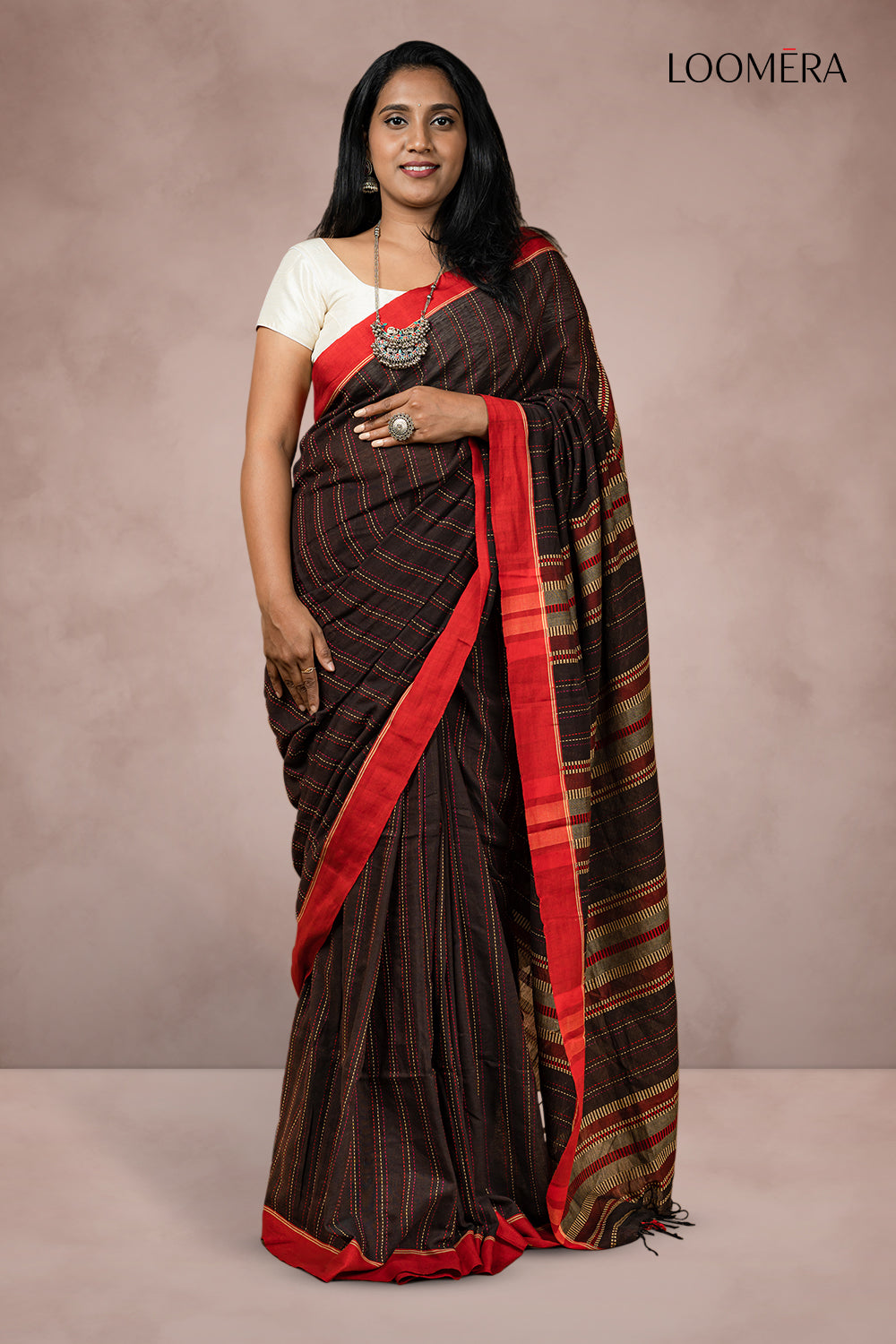 Pure Handloom Bengal Cotton Saree